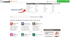 Desktop Screenshot of laceiba.elclasificado.com