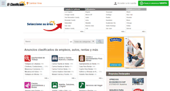 Desktop Screenshot of elclasificado.com