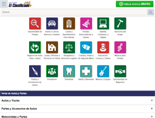 Tablet Screenshot of cordoba.elclasificado.com