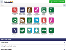 Tablet Screenshot of fresno.elclasificado.com