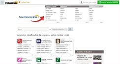 Desktop Screenshot of caracas.elclasificado.com