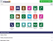 Tablet Screenshot of madrid.elclasificado.com