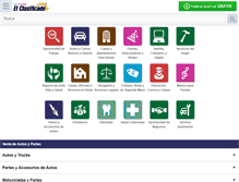 Tablet Screenshot of eureka.elclasificado.com